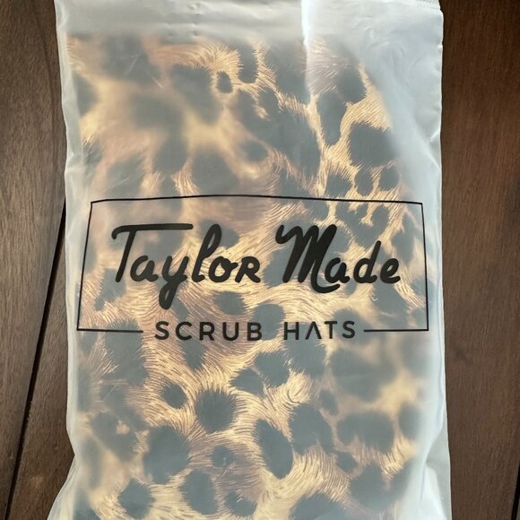 Taylor Made Scrub Hat with LUXE Satin Lining - Ponytail Style - Picture 2 of 5